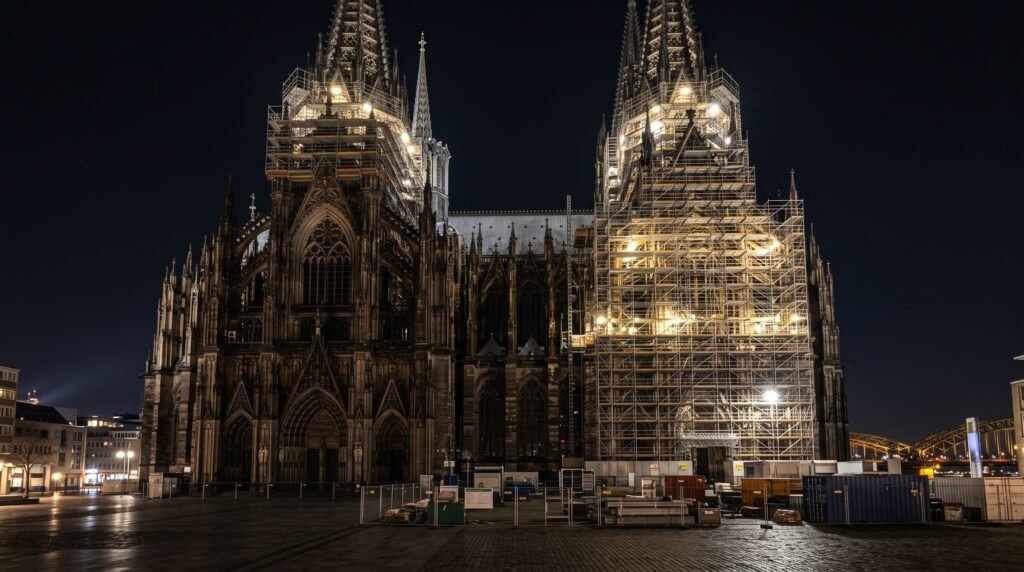 Kölner Dom und Ulmer Münster